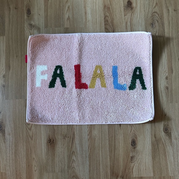 Target wondershop colorful 'Fa La La' Bath Mat - Picture 1 of 6